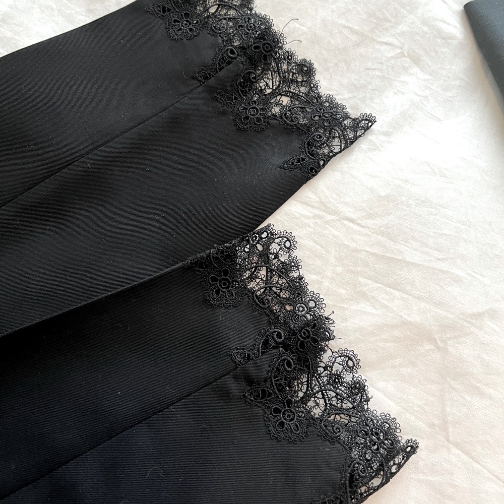 The Kooples ankle length black slacks